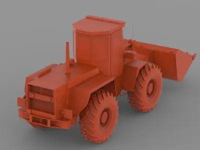 Hanomag 55D 3D print model