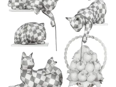 Collection Decoration sets Vol 05 3D model