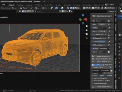 Aircross 2024 3D model