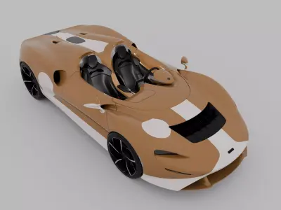 McLaren Elva 3D model