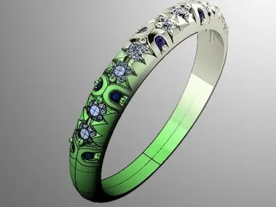 Ring n 4 bottle 3D print model