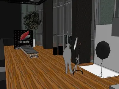 Celavi Bangkok Sky Bar 3D model