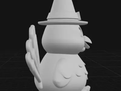 Thanksgiving Turkey 3D print model