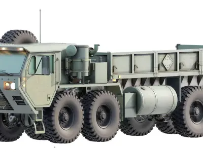 Heavy Expanded Mobility Tactical Truck 3D model