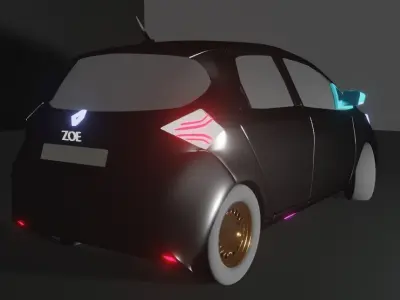 Renault Zoe 3D model