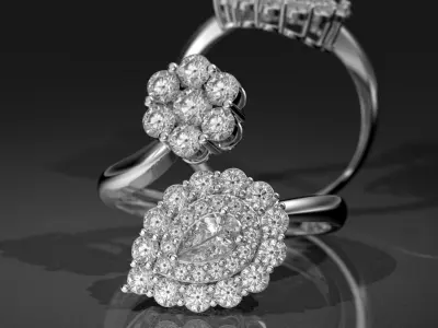 WEDDING RING  3D print model