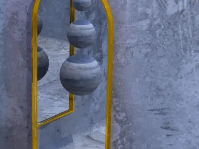 Mirrors Free 3D model