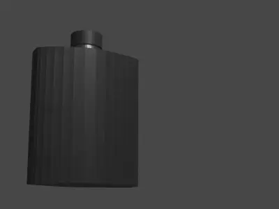 Small Plastic Car Product Style Bottle  Free 3D model