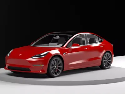 Tesla Model 3 3D model