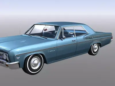 1966 Chevy Impala  3D model