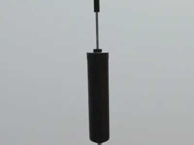 Air Pump 2 Low-poly 3D model