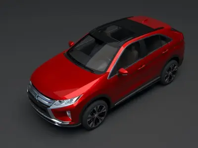 Mitsubishi Eclipse Cross SEL 2020 3D model