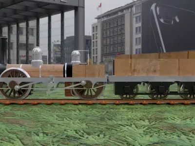 THE LABLACHE LOCOMOTIVE 3D model