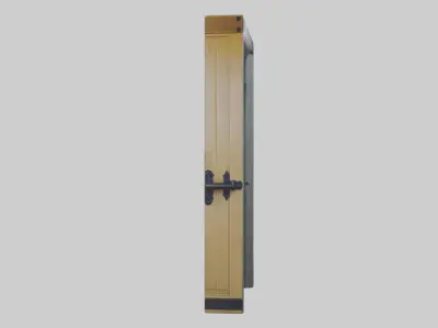 Dutch door model 2 3D model
