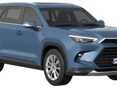 Toyota Grand Highlander 3D model