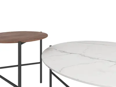 Side table DOWNTOWN collection 3D model