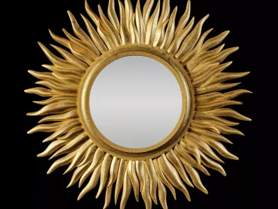 Roberto Giovannini MIRROR FRAME SUN SHAPE Art 674 3D model