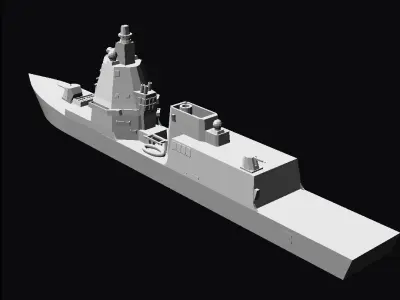 Paolo thaon di revel class figate 3D print model