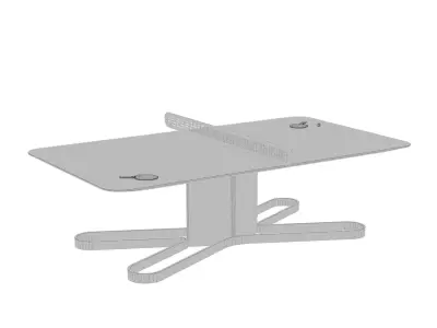 Modern Ping Pong Table 3D model