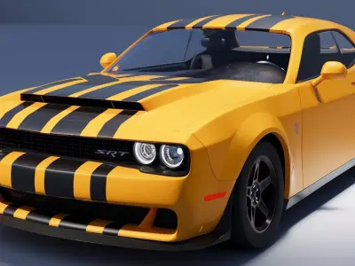 Dodge Demon SRT 3D model
