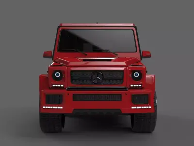 Mercedes Gelendwagen G63 3D model