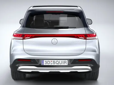 Mercedes-Benz EQS SUV Maybach 2024 3D model