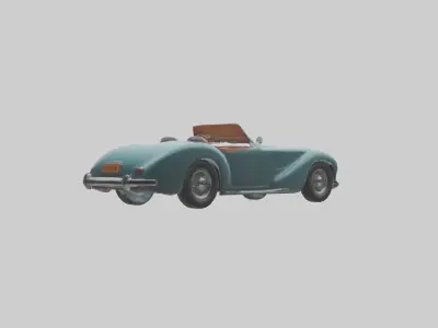Classic Roadster model 3D model