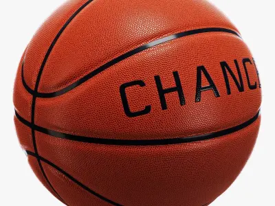 Basketball ball chanse set 3D model