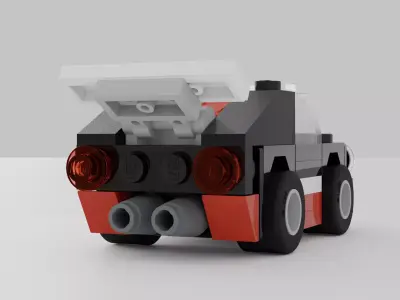LEGO CREATOR Fast Car 30187 3D model