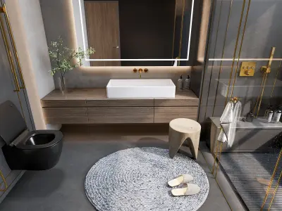 Bathroom 114 3D model
