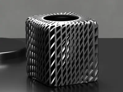 CUBIC PEN HOLDER 3D print model