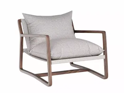 Empire Arm Chair 3D model