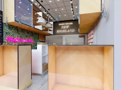 Modern Shop 3D model