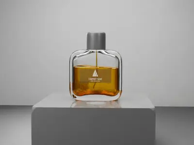 Parfume bottle - Spray bottle High detail  3D model