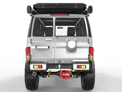 Generic Land Cruiser J76 2024 Kanis Edition  3D model