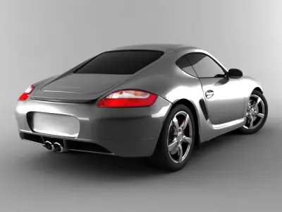 Porsche Cayman S 3D model