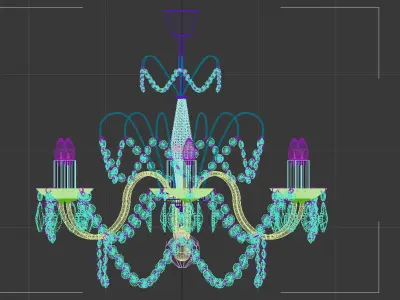 Luster Crystal 3D model