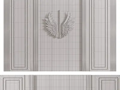 Panel by Pinterest 3D model purchase