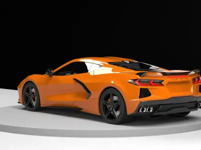 Chevrolet Corvette C8 3D model