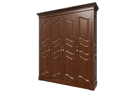 Classic cabinet 08 08 3D model