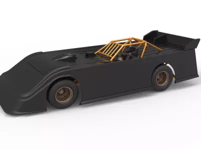 Super Dirt Late model Version 2 Scale 1 to 25 3D print model