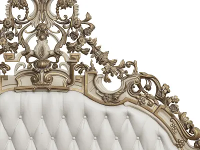 Asnaghi Muss Bed 3D model