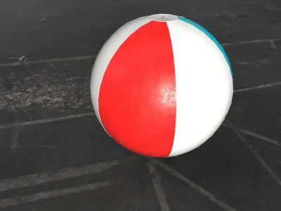 Beach Ball 3D model purchase