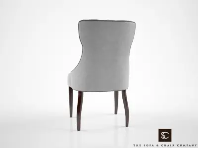 The Sofa and Chair Co Guinea dining chair 3D model