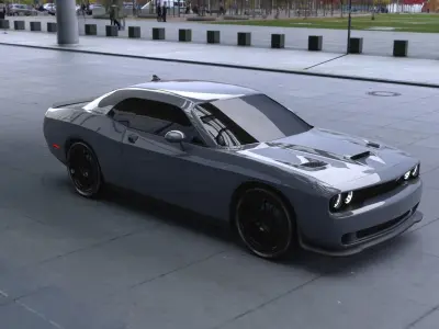 Dodge Challenger Hellcat 3D model