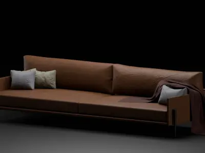 Sofa Modern Luxury 3D model