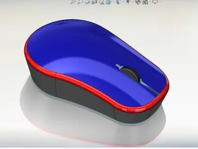 mouse model computer 3D model
