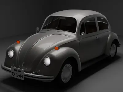 Volkswagen Beetle  3D model