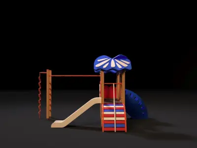 Childrens play complex 3D model purchase