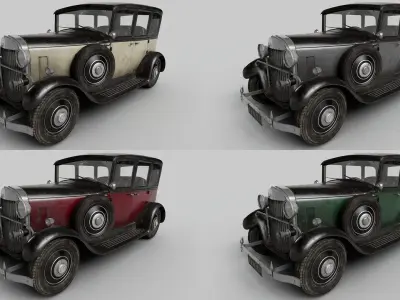 Classic Car 3D model